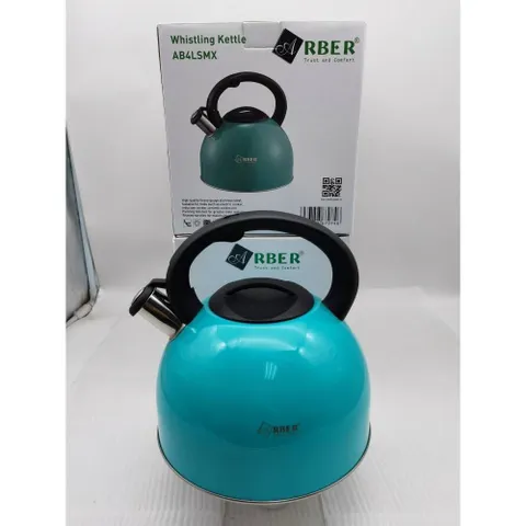 Ấm Đun Nước Arber Inox 304 - Đun Nước Nhanh Chóng Trên Tất Cả Các Loại Bếp, Thiết Kế Sang Trọng, Có Còi Báo Sôi