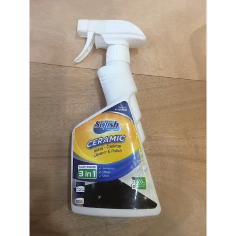 Chai Xịt Tẩy Dầu Mỡ SOFISH CERAMIC 500ML - Giải Pháp Hiệu Quả Đánh Bay Vết Bẩn Cứng Đầu, An Toàn Cho Bếp Từ và Bếp Gas