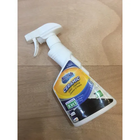 Chai Xịt Tẩy Dầu Mỡ SOFISH CERAMIC 500ML - Giải Pháp Hiệu Quả Đánh Bay Vết Bẩn Cứng Đầu, An Toàn Cho Bếp Từ và Bếp Gas