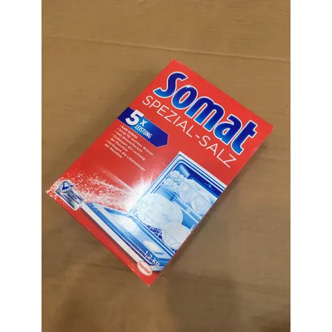 Muối Rửa SOMAT Hộp 1,2Kg - Hàng chính hãng - Chuyên dùng cho máy rửa chén - giúp máy không bị bám cặn 