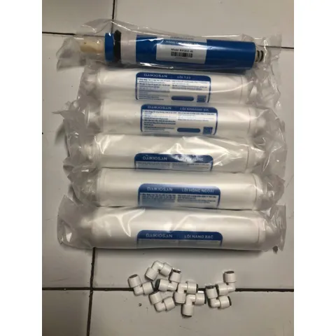 Lõi Lọc Nước Daikiosan Chính Hãng - Thay Thế Đầy Đủ Bộ Lõi Cho Máy Lọc Nước RO, Giữ Nguồn Nước Sạch và An Toàn