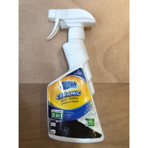 Bộ sản phẩm vệ sinh bếp từ DAOCare Kit và xịt tẩy dầu mỡ SOFISH CERAMIC 500ML - Dễ dàng làm sạch mọi vết bẩn cứng đầu