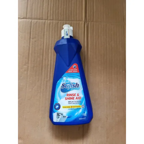 Viên Rửa Chén Bát SOFISH 120 Viên - Muối Rửa Bát 1,6Kg & Nước Làm Bóng 500ML - Chuyên Dụng Cho Máy Rửa Chén Hàng Chính Hãng
