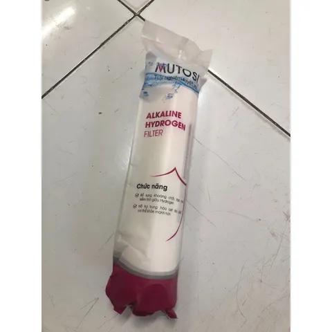 Lõi Lọc Alkaline Hydrogen MUTOSI Chính Hãng - Tăng cường khoáng chất, hỗ trợ sức khỏe và chống oxy hóa