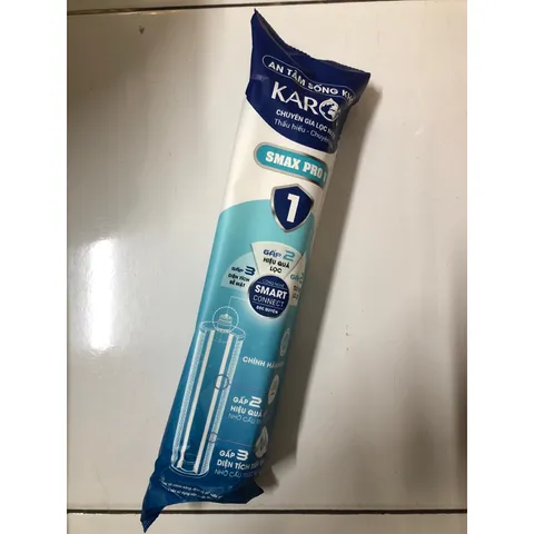 Lõi Lọc SMAX PRO V1 - Karofi Chính Hãng, Lõi Lọc Thô Cao Cấp cho Model KAQ-X16, KAD-D528, Hiệu Quả Lọc Cao 12 Tháng