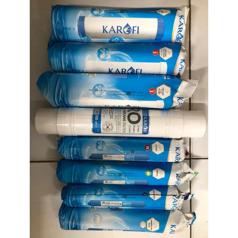 Bộ 8 Lõi Lọc Nước KAROFI Thay Thế cho Máy Lọc SS038 - Sản Phẩm Chính Hãng, Tiêu Chuẩn Cao, Lọc Chất Bẩn Hiệu Quả