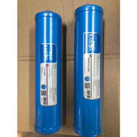 Lõi Lọc Nước T33 - GAC NANO SILVER KAROFI - Thay Thế Cho Máy Lọc Nước Công Nghiệp, Nâng Cao Chất Lượng Nước Uống
