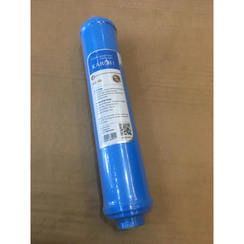 Lõi Lọc Nước KAROFI số 2 (OCB - GAC) Chính Hãng - Dùng Cho Máy Lọc Nước N-E118, N-E119, E8RO, E9RO - Hiệu Quả Hấp Thụ Chất Bẩn