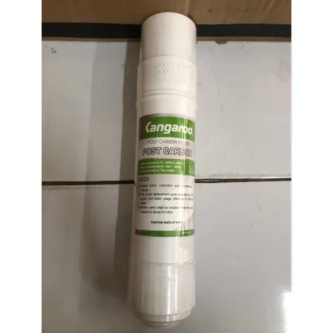 Lõi Lọc Post Carbon Kangaroo Nhập Khẩu Hàn Quốc - Thay Thế KG 61A3, KG 62A3 - Khử Clo, Hấp Thụ Mùi, Bù Khoáng Cho Nước Uống