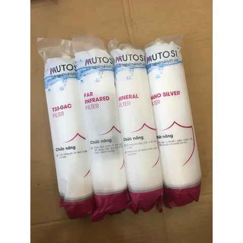 Combo 4 Lõi Lọc Khoáng MUTOSI 5678 - Hàng Chính Hãng Tăng Cường Khoáng Chất và Vị Ngon Cho Nước Uống