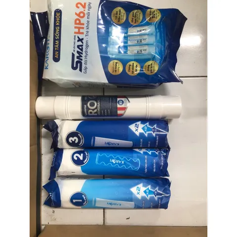 Bộ 10 Lõi Lọc KAROFI - Lõi 123 SMAX PRO và Màng RO USA - Hiệu suất cao, Thay thế dễ dàng, Nguồn nước tinh khiết cho gia đình