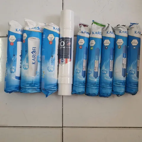 Bộ 9 lõi lọc nước Karofi 123456789 - Thay thế máy Karofi IRO 2.0, Lọc sạch vi khuẩn, cặn bẩn và khoáng chất tự nhiên