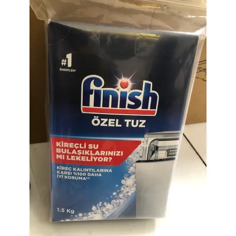 Bộ Sản Phẩm Finish - Muối Rửa 1.2KG & Nước Làm Bóng 400ML Chính Hãng, Bảo Vệ Máy Rửa Bát, Rạng Rỡ Đồ Dùng Nhà Bếp