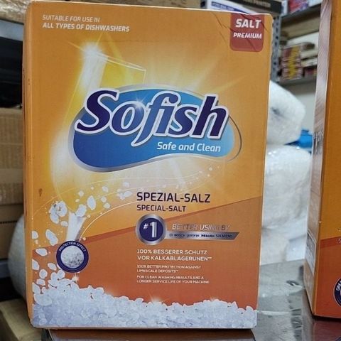 Viên Rửa Bát SOFISH Hộp 90 Viên - Chuyên Dụng Cho Máy Rửa Bát - Hiệu Quả Tẩy Rửa Vượt Trội, Không Cần Ngâm Trước