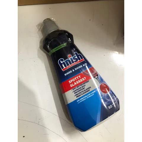 Nước làm bóng Finish 400ML - Hàng chính hãng, an toàn cho sức khỏe, phù hợp với máy rửa chén Bosch, Electrolux - Tăng cường hiệu quả rửa bát