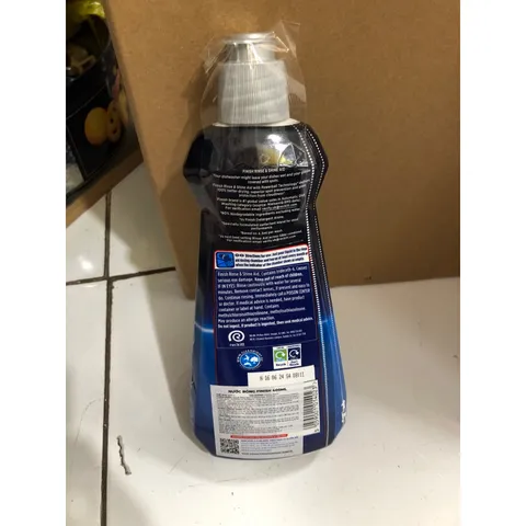 Nước làm bóng Finish 400ML - Hàng chính hãng, an toàn cho sức khỏe, phù hợp với máy rửa chén Bosch, Electrolux - Tăng cường hiệu quả rửa bát
