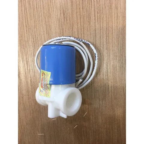 Van Điện Từ Tròn DAUER 24V - Van Đóng Mở Điện Tách Nước Cho Máy Lọc Nước RO - Tiết Kiệm Nước, Ngăn Thẩm Thấu