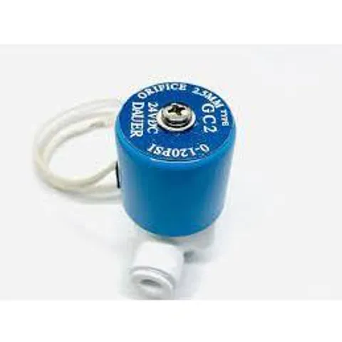 Van Điện Từ Tròn DAUER 24V - Van Đóng Mở Điện Tách Nước Cho Máy Lọc Nước RO - Tiết Kiệm Nước, Ngăn Thẩm Thấu