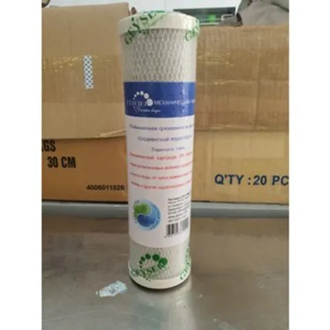 Lõi Than Nén CTO GEYSER - Cảm Biến Lọc Nước Hiệu Quả, Hấp Phụ Độc Tố và Tạp Chất, Thời Gian Sử Dụng 6-9 Tháng