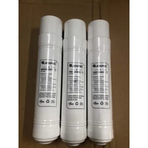 Bộ 3 Lõi Lọc Nước 123 Jenpec - Thay Thế Máy Lọc U - Chất Lượng Chính Hãng, Bảo Vệ Sức Khỏe Gia Đình