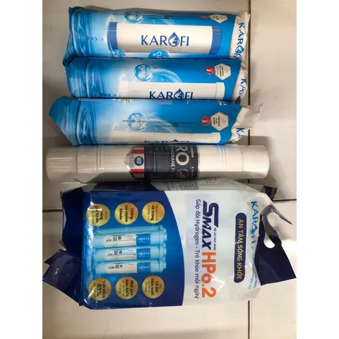 Bộ 10 Lõi Lọc KAROFI Chính Hãng - Thay Thế Máy Lọc Nước KAD-D52, KAD-X39 - Lọc Tạp Chất và Cải Thiện Chất Lượng Nước