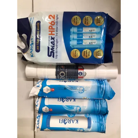 Bộ 10 Lõi Lọc KAROFI Chính Hãng - Thay Thế Máy Lọc Nước KAD-D52, KAD-X39 - Lọc Tạp Chất và Cải Thiện Chất Lượng Nước