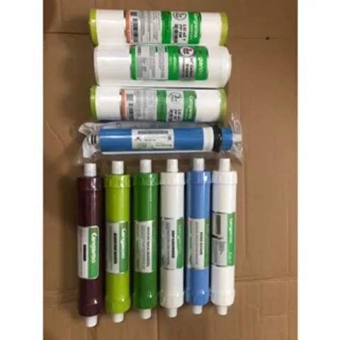 Bộ 10 Lõi Lọc Kangaroo Chính Hãng - Thay Thế Máy Lọc Nước RO KG10A3, Lọc Sạch, Khử Mùi, Tăng Cường Khoáng Chất