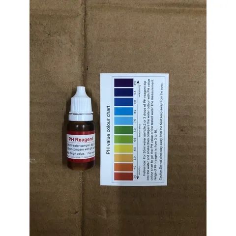 Dung dịch kiểm tra pH nước - Dễ sử dụng, độ chính xác cao cho nuôi trồng thủy sản, xử lý nước và thử nghiệm ở phòng thí nghiệm.