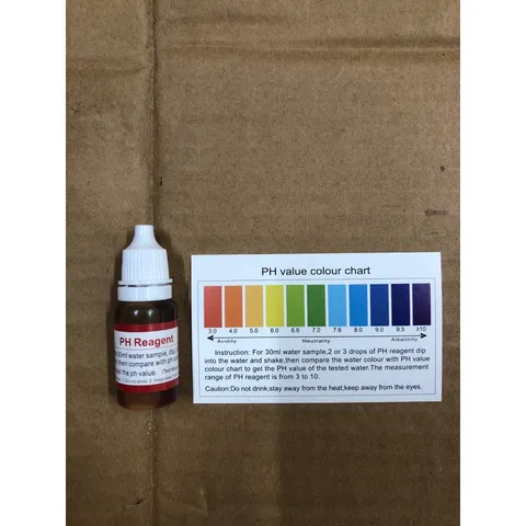 Dung dịch kiểm tra pH nước - Dễ sử dụng, độ chính xác cao cho nuôi trồng thủy sản, xử lý nước và thử nghiệm ở phòng thí nghiệm.