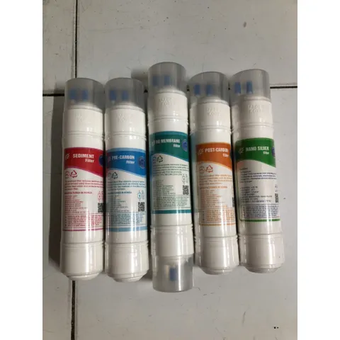 Combo 5 Lõi Lọc Hàn Quốc công nghệ RO có nước thải - Dùng thay cho máy nóng lạnh