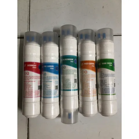 Combo 5 Lõi Lọc Hàn Quốc công nghệ RO có nước thải - Dùng thay cho máy nóng lạnh