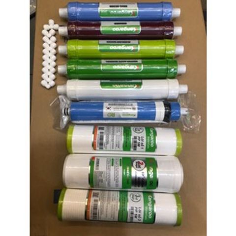 Combo 9 Lõi Lọc Nước Kangaroo 123456789 - Chính Hãng, Thay Thế cho Máy Lọc RO, Lọc Sạch, Tinh Khiết, Nước Uống An Toàn