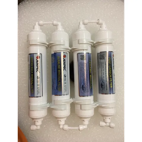 Bộ 4 Lõi Lọc Nước Func Jenpec 5678 - Hàng Chính Hãng, Ceramic, Maifan, Alkaline - Đảm Bảo Nguồn Nước Sạch An Toàn