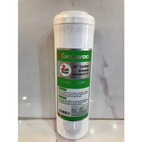 Lõi Lọc Nước Số 2 KANGAROO G.A.C - Than Hoạt Tính Chính Hãng, Hấp Thụ Mùi Vị và Chất Hữu Cơ, Thay Thế 6-9 Tháng