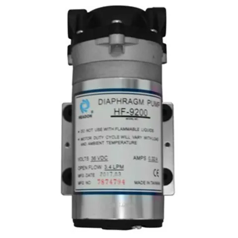 Bơm 36V Headon HF9200 - Bơm Màng 3 Ngăn cho Máy Lọc Nước, Máy Phun Sương, Tưới Cây - Xuất xứ Đài Loan