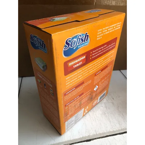 Viên Rửa Bát Sofish 120 Viên Chính Hãng - Hiệu Quả Làm Sạch Tốt Nhất Cho Máy Rửa Chén Bosche, Teka, Hafele và Nhiều Hãng Khác