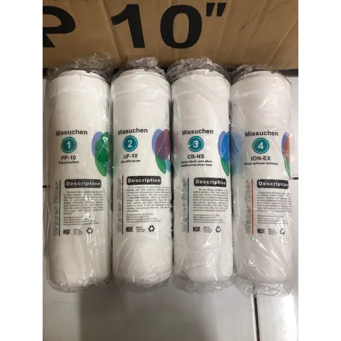 Bộ 4 Lõi Lọc Nước MISSUCHEN 1234 - Chính Hãng, Thay Thế Model SKU6300, Siêu Lọc, An Toàn Cho Sức Khỏe