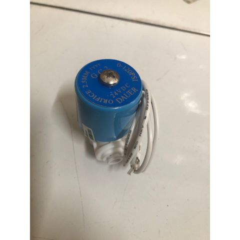 Van Điện Từ Tròn DAUER 24V Nối Nhanh phi 6mm - Van Kiểm Soát Dòng Chảy Máy Lọc Nước Chính Hãng