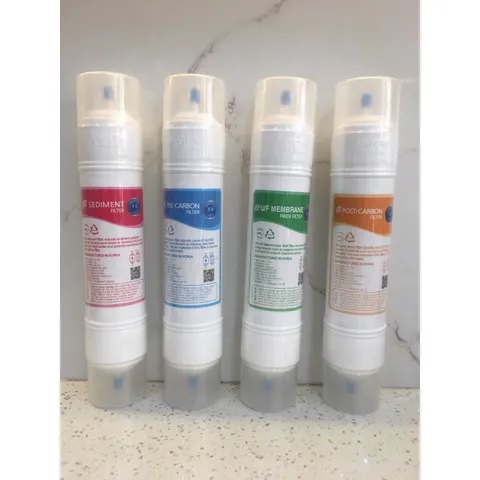 Bộ 4 Lõi Lọc Nước Hàn Quốc - LOẠI ĐẦU I - MADE IN KOREA - Lọc Sạch Vi Khuẩn Cho Máy Lọc Nước Nhập Khẩu