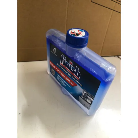 Dung dịch vệ sinh máy rửa bát Finish 250ml - Chất tẩy rửa chuyên dụng cho Bosch, Electrolux, bảo vệ hiệu suất máy rửa chén