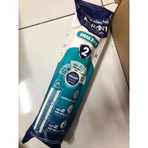 Lõi Lọc Nước SMAX PRO V2 - Hàng Chính Hãng Karofi, Than Hoạt Tính, Tương Thích Nhiều Mẫu - Thay Lõi 12 Tháng