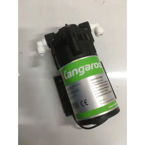 Bơm Tăng Áp KANGAROO 24V Chính Hãng - Thay Thế Cho Máy Lọc Nước RO - Lưu Lượng 600ML/Phút, Áp Suất Trên 100 PSI