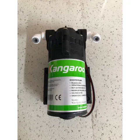 Bơm Tăng Áp KANGAROO 24V Chính Hãng - Thay Thế Cho Máy Lọc Nước RO - Lưu Lượng 600ML/Phút, Áp Suất Trên 100 PSI