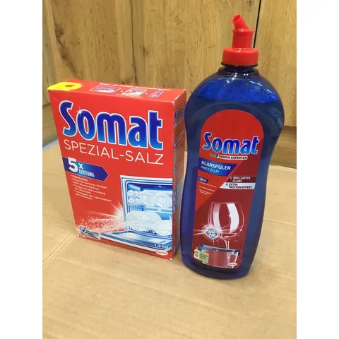 [Combo] 2 Sản Phẩm SOMAT [Muối 1.2KG + Nước Bóng 750ML] - HÀNG CHÍNH HÃNG
