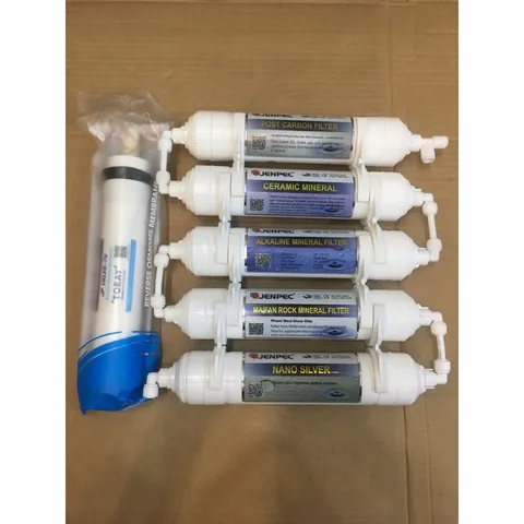 Bộ 6 Lõi Lọc Nước RO JENPEC 456789 - Hàng Chính Hãng, Lọc Sạch Tối Ưu, Thay Thế Cho Máy Lọc Nước RO