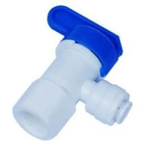 Van Bình Áp Nối Nhanh Dây 6mm - Phụ Kiện Máy Lọc Nước RO, Chất Liệu Nhựa, Khóa Nước, Chống Rò Rỉ, Thiết Kế Tiện Dụng