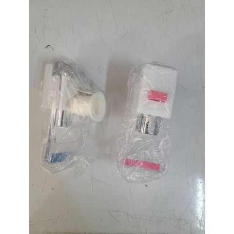 Vòi Nước Nóng Lạnh Thay Thế cho Máy Lọc Nước Văn Phòng - Vòi ABS Chất Lượng Cao, Màu Đen và Trắng, Set 2 Chiếc