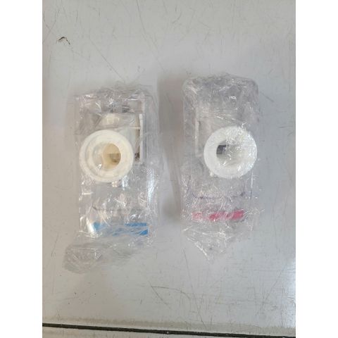 Vòi Nước Nóng Lạnh Thay Thế cho Máy Lọc Nước Văn Phòng - Vòi ABS Chất Lượng Cao, Màu Đen và Trắng, Set 2 Chiếc