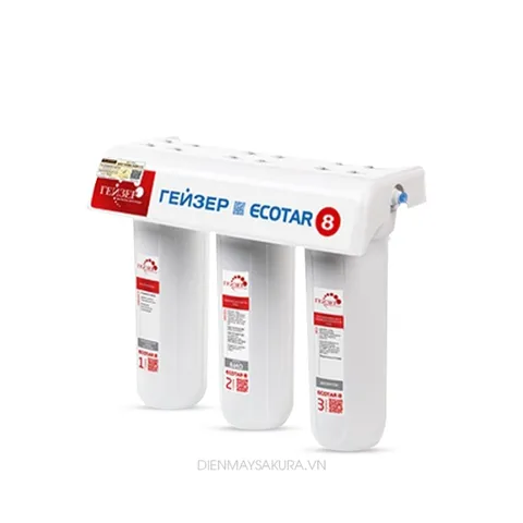 Máy lọc nước Geyser Ecotar 8 - Hàng chính hãng LB Nga - Lọc sạch vi rút , vi khuẩn , giữ nguyên khoáng chất cần thiết