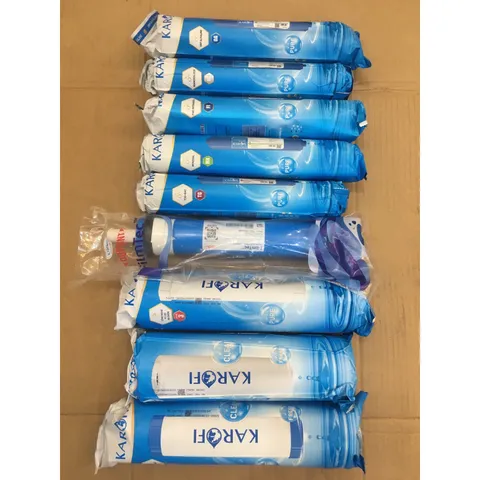 Bộ 9 Lõi Lọc Nước KAROFI Chính Hãng - Lọc Sạch Vi Rút, Vi Khuẩn, Nước Sạch Tinh Khiết Cho Gia Đình